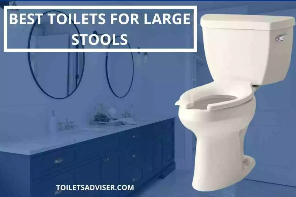 Best Toilets For Large Stools