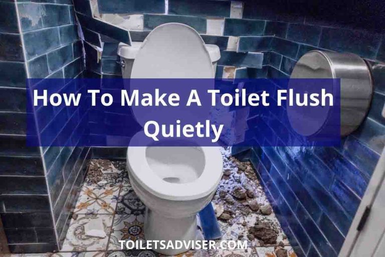 How To Make A Loud Noise Toilet Flush Quietly(Silently) 2024