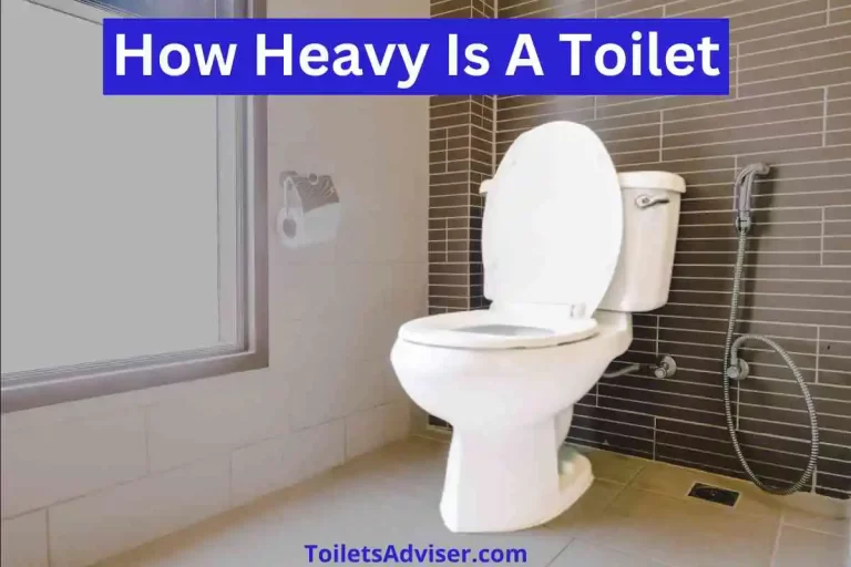 How Heavy Is A Toilet [How Much Does A Toilet Weigh] 2024