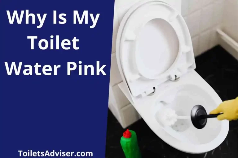Why Is My Toilet Water Pink &Prevent Toilet Ring Stains 2024