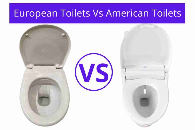 European Toilets VS American