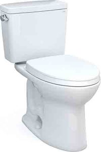 TOTO Drake MS776124CSFG#01- TOTO Drake Toilet With Soft Closing Seat