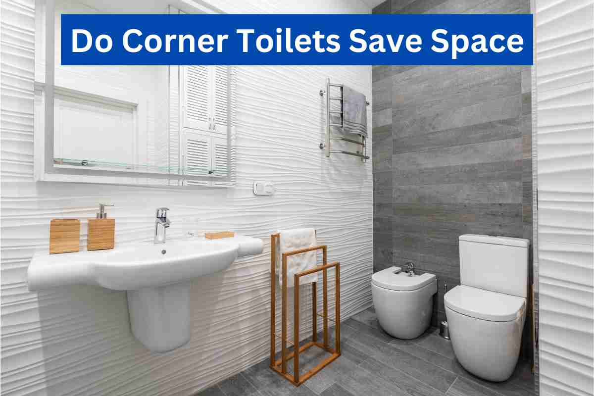 Do corner toilets save space
