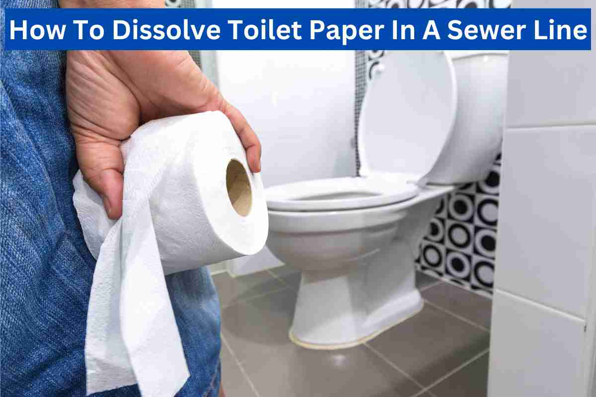 How To Dissolve Toilet Paper In A Sewer Line